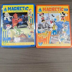 Disneyland & Walt Disney World Magnetic Storybook Set Toy Story and Mickey Mouse